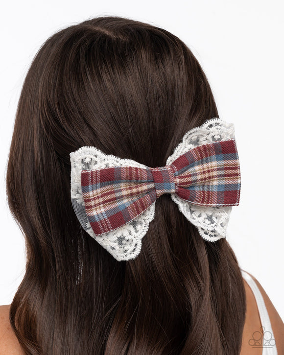 Ready to BOW? - Red -Hair Bow