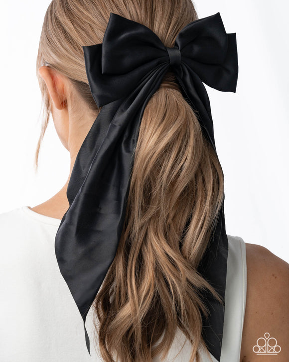 Have A BOW At It - Black - Hair Bow