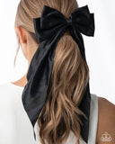 Have A BOW At It - Black - Hair Bow