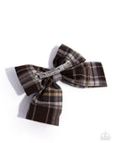 Front BOW Seat - Brown - Hair Bow