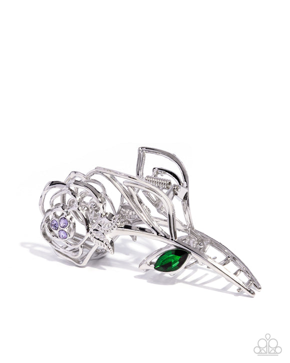 Model ROSE - Purple - Claw Clip