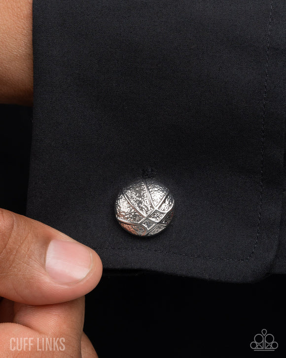 Shoot Your Shot - Silver - Cufflinks