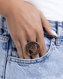 Wait and TREE - Copper - Tree of Life Ring