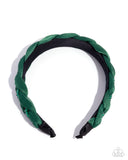 Beaded Boarding School - Green - Headband