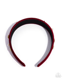 Charming Convocation - Red - Headband