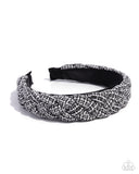 Braided Bombshell - Black - Headband