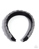 Braided Bombshell - Black - Headband