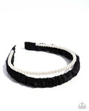 Preppy Palooza - Black - Headband