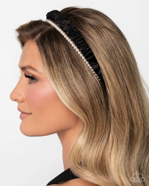 Preppy Palooza - Black - Headband