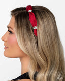 Bourgeois Bling - Red - Headband