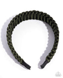 Woven Work - Green - Headband