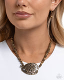 Sand Dollar Statement - Brass