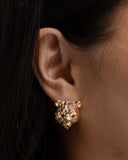 Luminescent Leopard - Gold - Post Earrings