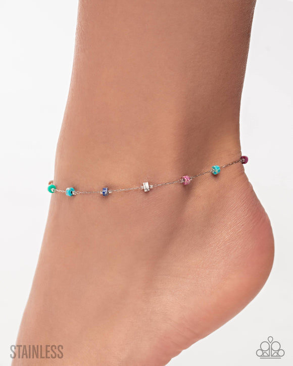 Stony Surrender - Multi - Stainless Anklet  - Convention Exclusive 2025