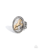Shiny Stallion - Silver - Men's Ring
