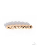 Twisted Trade - Gold - Barrette