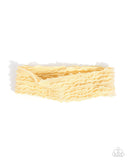 Textured Tutor - Yellow - Headband