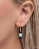 Heavenly Color - Blue - Cross Necklace