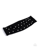 Placid Pearls - Black - Headband