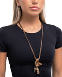 Whimsical World - Orange - Lanyard