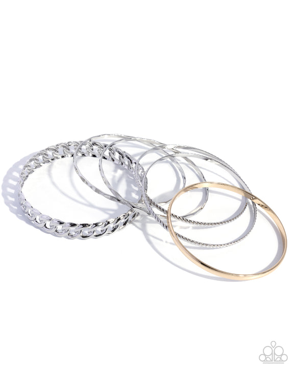 Bangle Brilliance - Silver