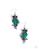 Owl Observation - Green - SOLD OUT