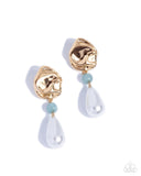 Exquisite Elegance - Green - Post Earrings