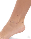 Delightfully Delicate - White - Anklet
