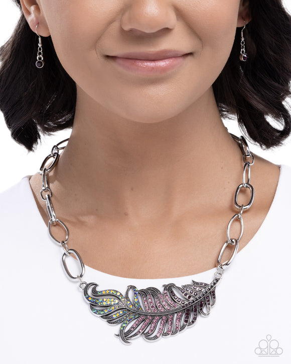 Popping Peacock - Purple