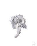 Refulgent Rose - Silver - Brooch