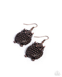 Ostentatious Owl - Copper - SOLD OUT - I will try to get more!