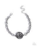 French Class - Silver - Eiffel Tower Bracelet