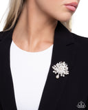 Perennial Polish - White - Brooch - SOLD OUT