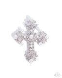 Candescent Cross - White - Cross Brooch - SOLD OUT