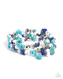 Santa Fe Surrender - Blue - Coil Bracelet