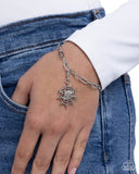 Spiderweb Selfie - Silver - Rhodium Charm
