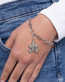 Genuine Gingerbread - White - Rhodium Charm