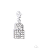Committed Chic - White - Rhodium Charm - SOLD OUT