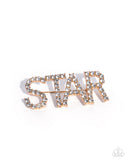 Superstar Sum - Gold - Brooch