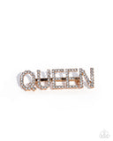 Queen Behavior - Gold - Brooch