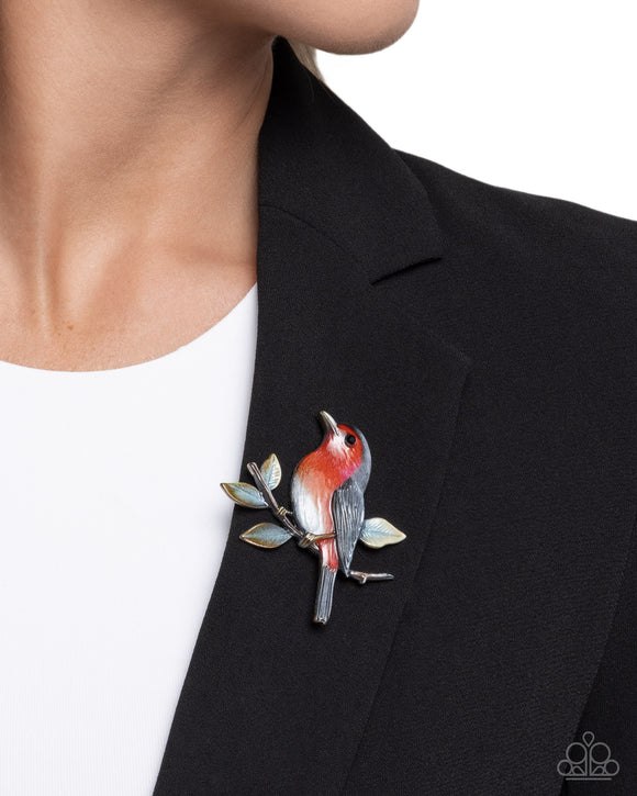Soothing Sparrow - Multi - Brooch