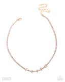 Favorable Faith - Gold - Choker Necklace