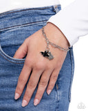 Fright Fan - Silver  - Rhodium Charm