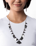 Triangle Tapestry - Silver