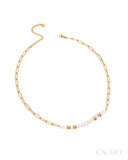 CACHET - Baroque - 18K Gold - Freshwater Pearl Necklace