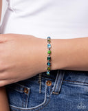 Checking for Chic - Green - Lariat Style Bracelet
