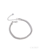 CACHET - Perspicace - Rhodium Bracelet
