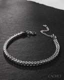 CACHET - Perspicace - Rhodium Bracelet
