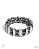 Assertive Admiration - Black Bracelet - Magnificent Musings April 2025 - Paparazzi Accessories - FF0425
