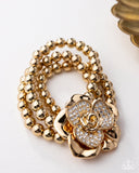 Blooming Background - Gold - LOP1225